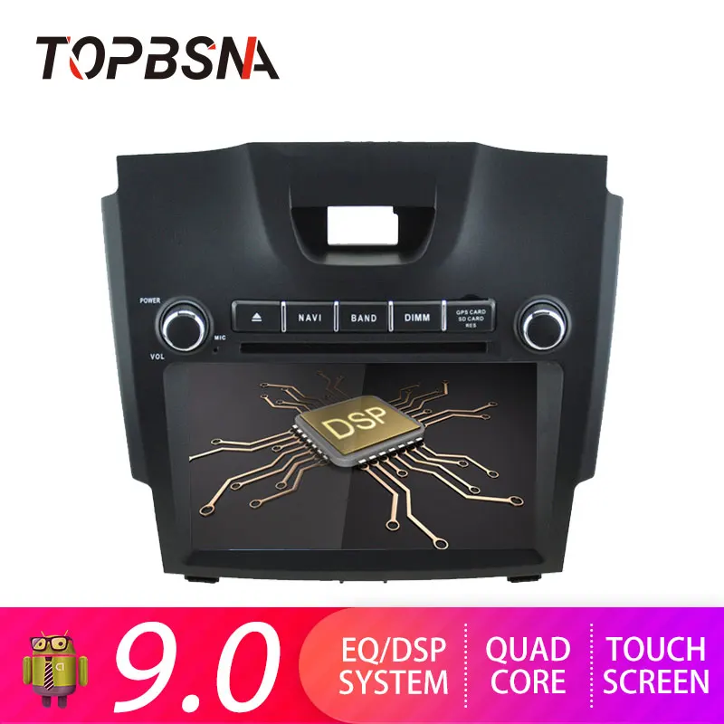 

TOPBSNA 2 Din 8 inch Android 9.0 For CHEVROLET S10 Trailblazer LT Colorado LTZ Isuzu D-max GPS Navi Car Multimedia Mirror link