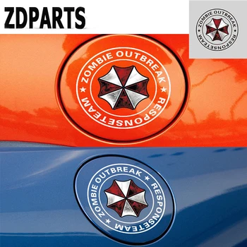 

ZDPARTS 1PC Car Styling Umbrella Wheel Hub Fuel Cap Stickers For Opel Astra J G Insignia Vectra c Peugeot 307 206 308 407 207