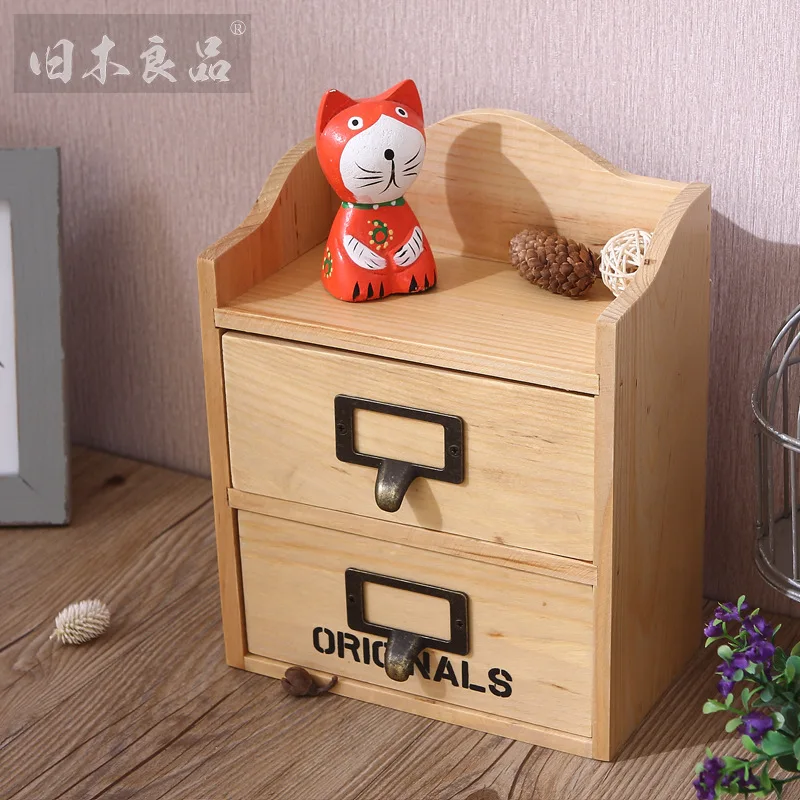 Staygold Zakka Double Layer Mini Storage Cabinet Drawer Type
