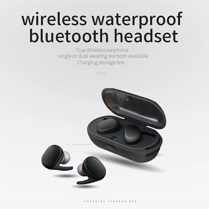 Mini Invisible Twins Wireless Earphones TWS Bluetooth Stereo Sport Waterproof Headset Earbuds Handsfree for iPhone Xiaomi (1)