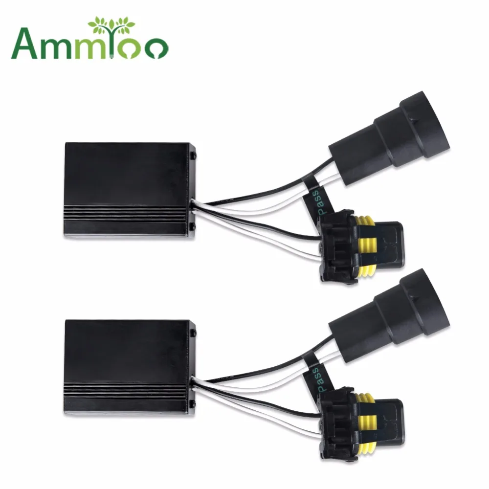 

AmmToo Error Free Canbus Decoder for LED Headlight for Car SUV Led Car Bulb Fog Lamps Can-Bus H1 H7 H8 H11 H3 9005/HB3 9006/HB4