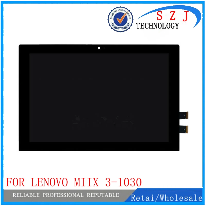 ЖК дисплей с дигитайзером на сенсорной панели для Lenovo Miix 3 1030 miix Miix3 новый в сборе FP