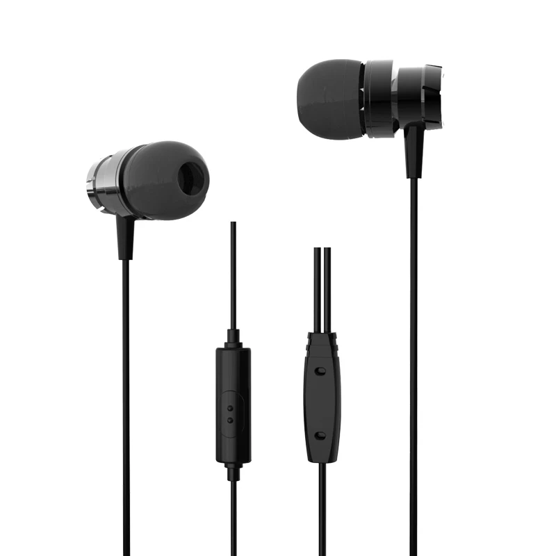 MOXOM Earphone With Microphone 3 5mm Earphone Gaming Wired In ear Earphones Earbuds For Iphone 5 5s 6 6s Samsung HUAWEI Computer