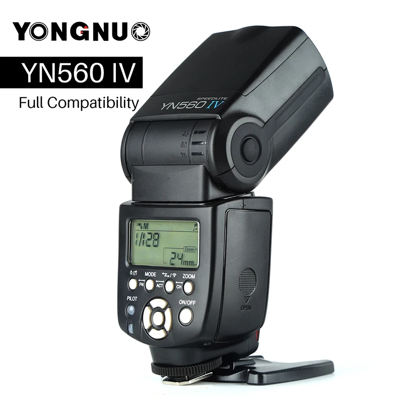 3 шт. Yongnuo YN560 IV YN560IV 2,4G Беспроводная вспышка+ YN560TX ii контроллер вспышки триггер для Canon Nikon