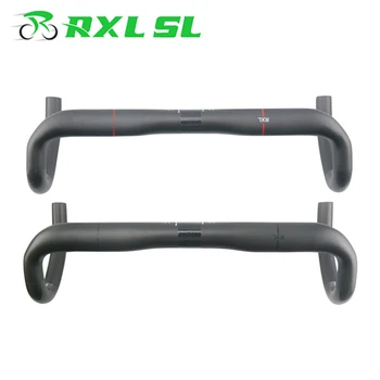 

RXL SL Bicycle Carbon Road Handlebar 31.8mm UD Matte Red/Black Ultralight Cycling Bike Drop Bar 400/420/440 Carbon Handlebars