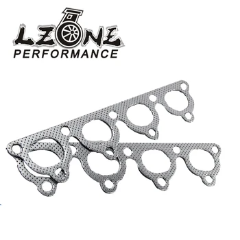 

LZONE - FOR HONDA D-SERIES EXHAUST HEADER MANIFOLD GRAPHITE ALUMINUM GASKET D15 D16 D13 D14 JR4956