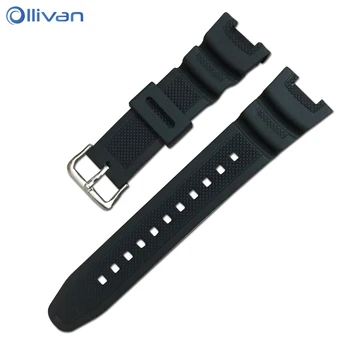 

Ollivan High Quality 12mm Watch band Rubber Sport Wrist Strap Men Women Silicone WatchBand For casio g-shock sgw-100 Accessories