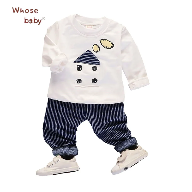 Baby Boys Autumn Clothes Newborn Baby Cute Clothing For Children 2Pcs
