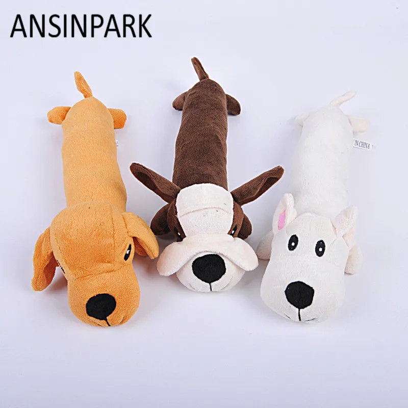 ANSINPARK animal chew toy dog toys cat vocalization in cloth dolls toy dick dog pet toys accessories products high quality p999