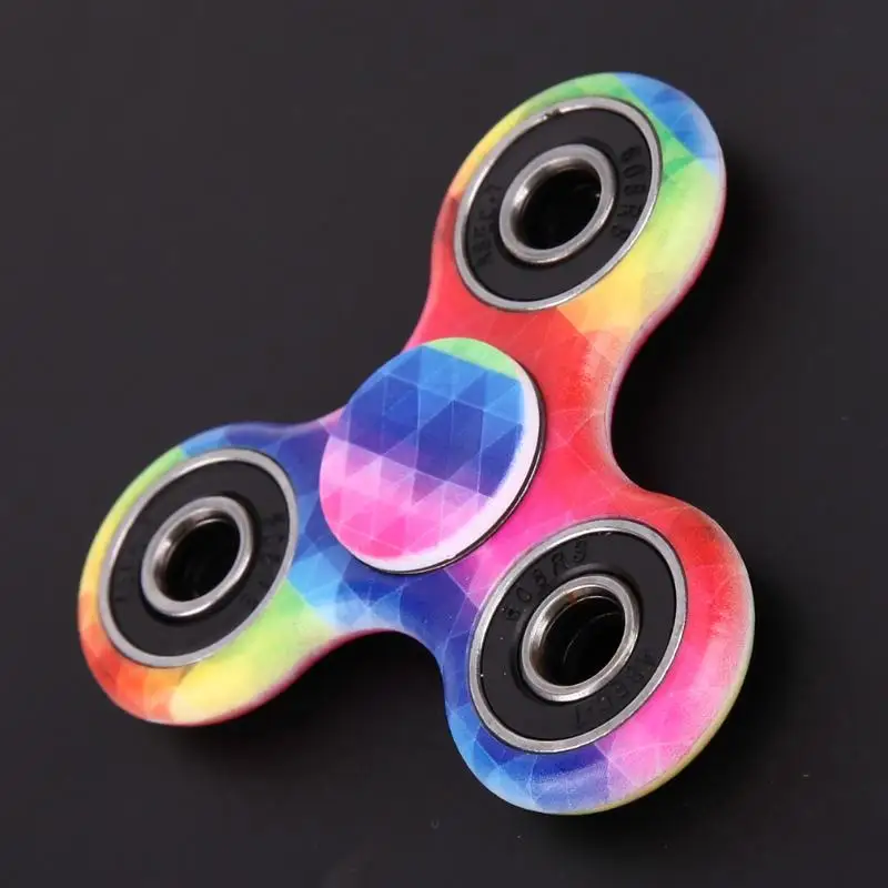 Детские игрушки Tri-Spinner Для детей EDC сенсорная ручная игрушка аутизм ADHD для избавления от стресса и тревожности фокус игрушки рождественские подарки