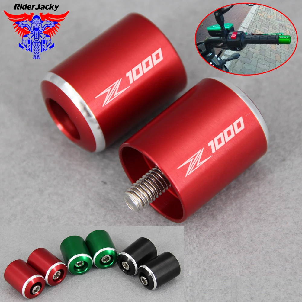 

For KAWASAKI Z1000 Z 1000 2003-2018/ Z 1000R 2017-2018 Motorcycle CNC Accessories Handlebar Grips Bar Ends Cap Cover Slider