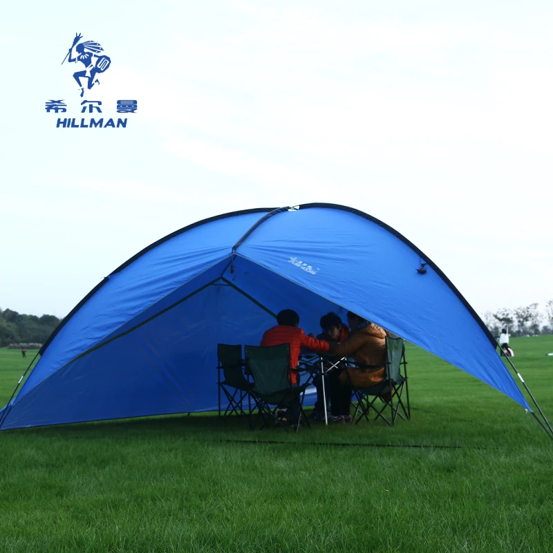 

Hillman UV Protection Gazebo Canopy Beach Tent Waterproof Durable Camping Tent Sun Shelter Large Gazebo