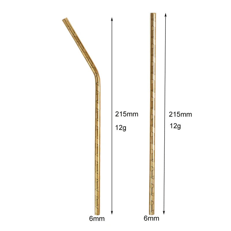 100 шт узорные оптом металлические соломинки красочные многоразовые трубочки для напитков из нержавеющей стали E-co дружественные портативные соломинки
