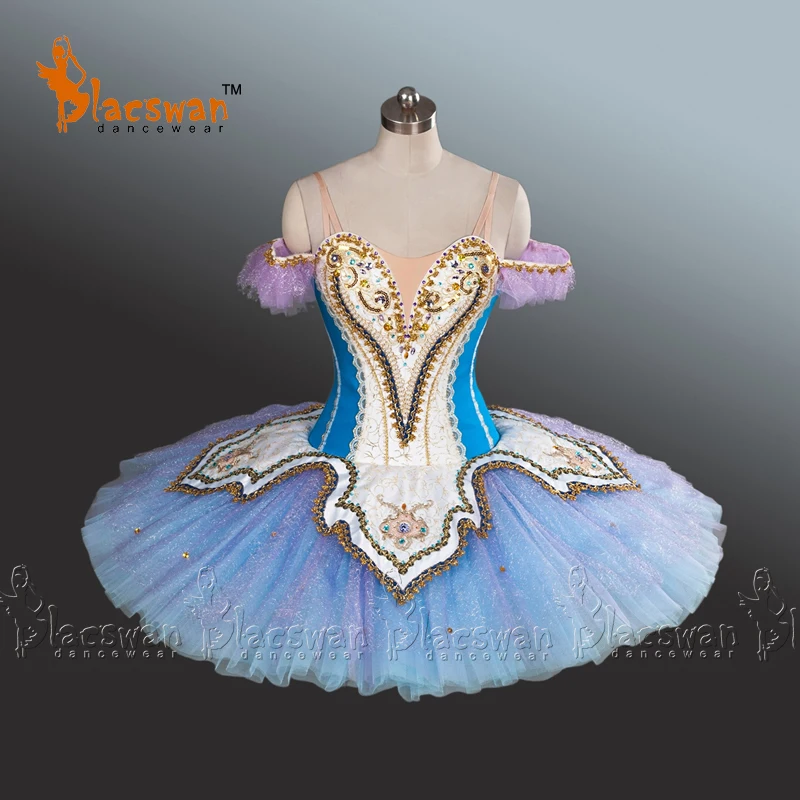 2017 New Blue Professional Tutu Ballet Costumes BT814 Girls Classical