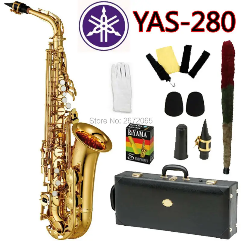 Promotions Brand New High Quality Brand Alto Saxophone YAS 280 Gold