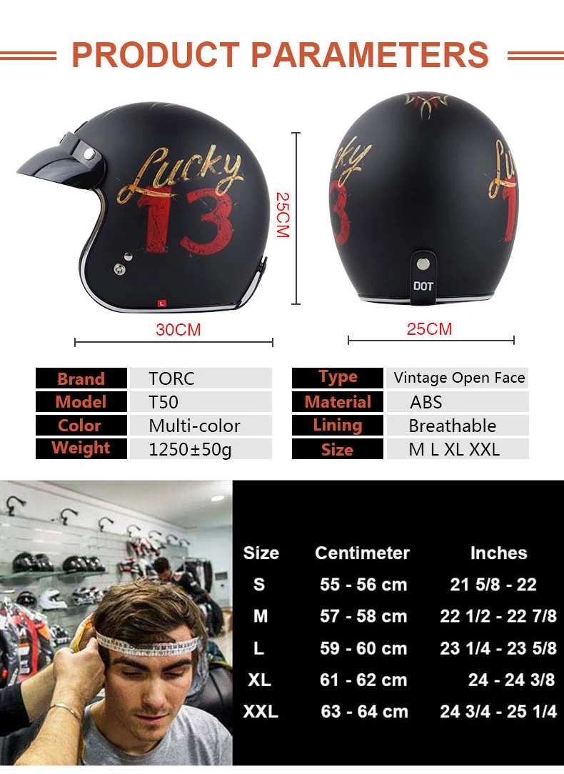 Винтаж TORC T50 Route 66 moto rcycle шлем 3/4 открытый шлем крутой череп moto casco moto cicleta Capacete DOT утвержден