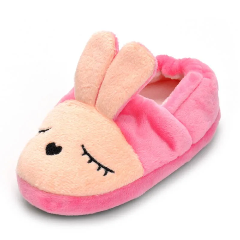 Весенне-Осенняя детская обувь для маленьких мальчиков и девочек; Домашние хлопковые тапочки; удобная теплая обувь