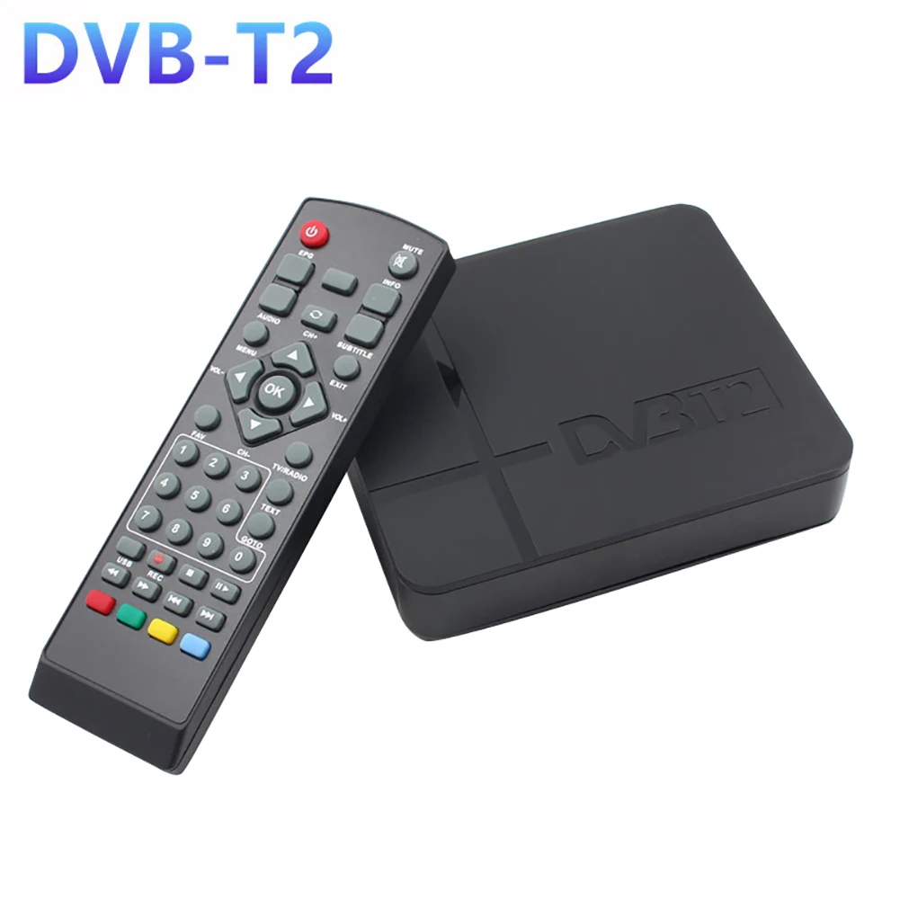  Mini HD DVB-T2 K2 WiFi Terrestrial Receiver Digital TV Box with Remote Control