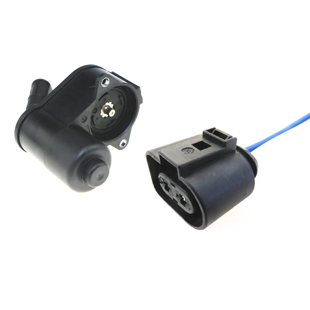 HONGGE Rear wheel Handbrake Caliper Brake Servo Motor + Plug Cable For Seat Alhambra II A6 Q3