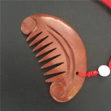 craved red sibin Bian Stone Massage Guasha Comb health care product