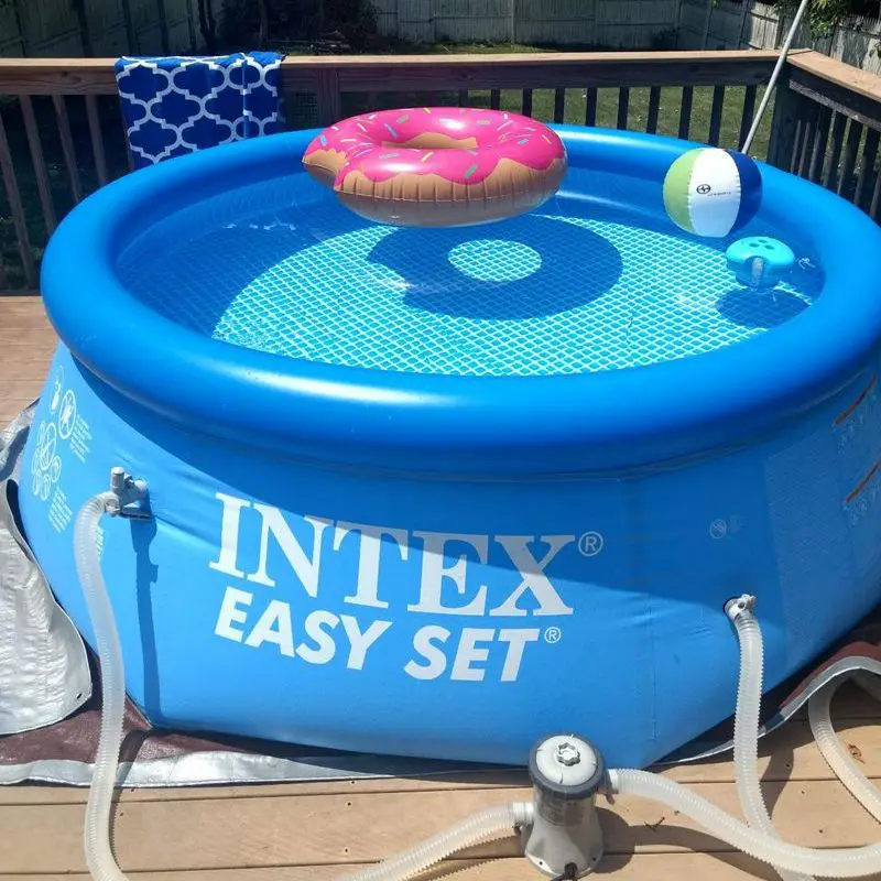 intex easy set inflatable pool