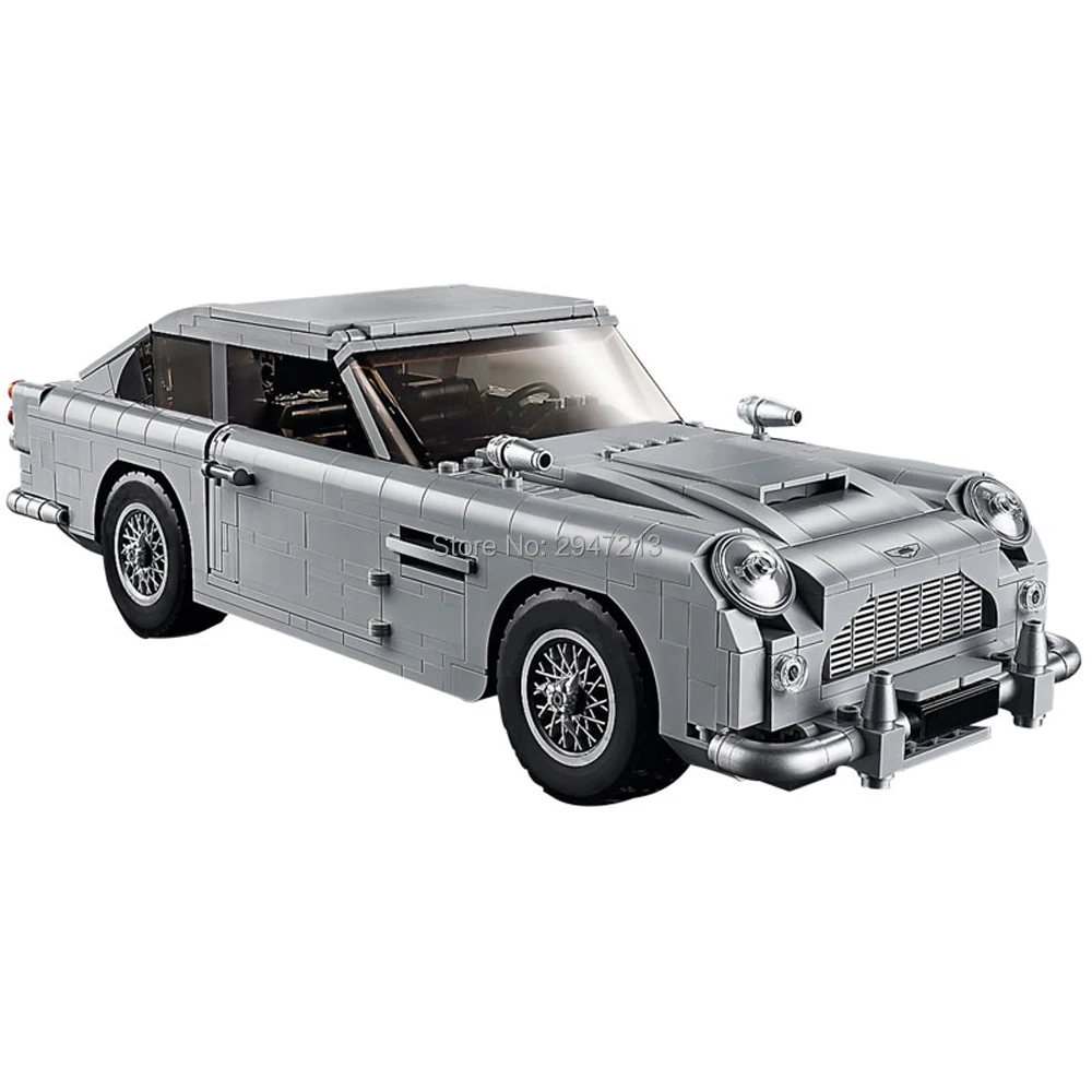 

compatible LegoINGlys Creator technic 10262 Expert Aston Martin DB5 Set car model Building Blocks brick toys for children gift