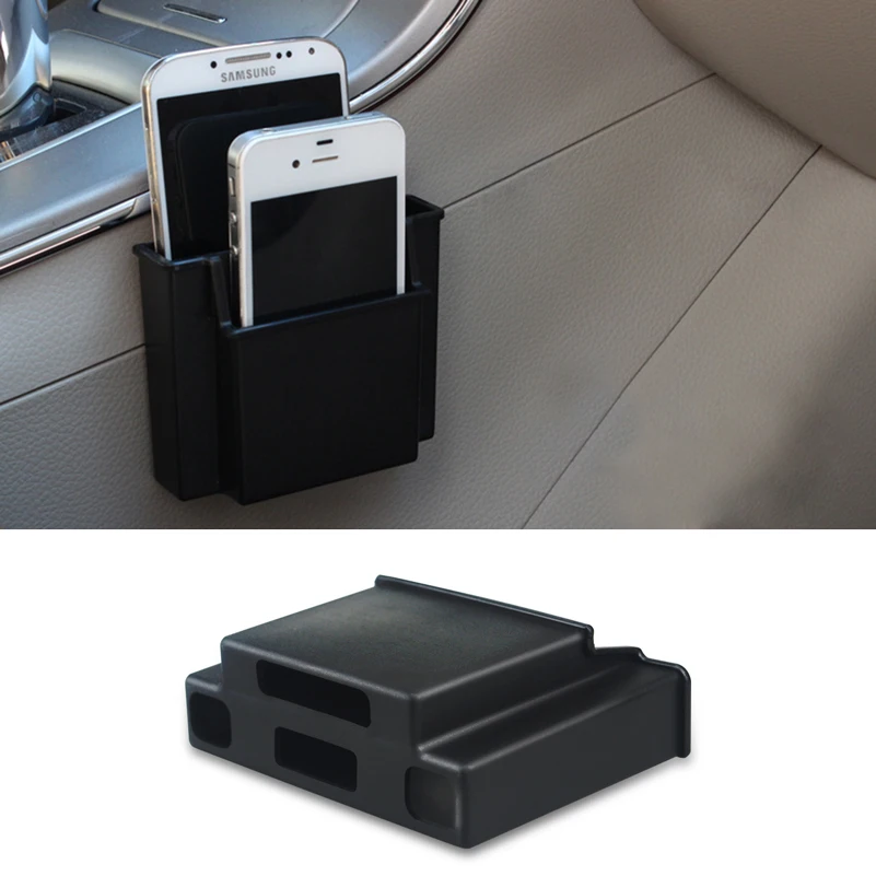 Cell Phone Holder Bag Car Storage Box For Ford Focus 2 3 4