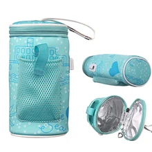 USB Электрический нагреватель для бутылок портативный подогреватель чашки молока Путешествия подогреватель младенческой сумка для детской бутылочки чехол для хранения термостат изоляции