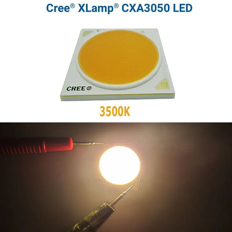 Светодиодный светильник Cree CXA3050 CXA 3050 керамический COB мощностью 100 Вт EasyWhite теплый