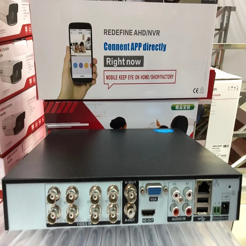 Домашняя камера видеонаблюдения 16ch DVR HD AHD 1080N 720P видеорегистратор HDMI 1080P 16