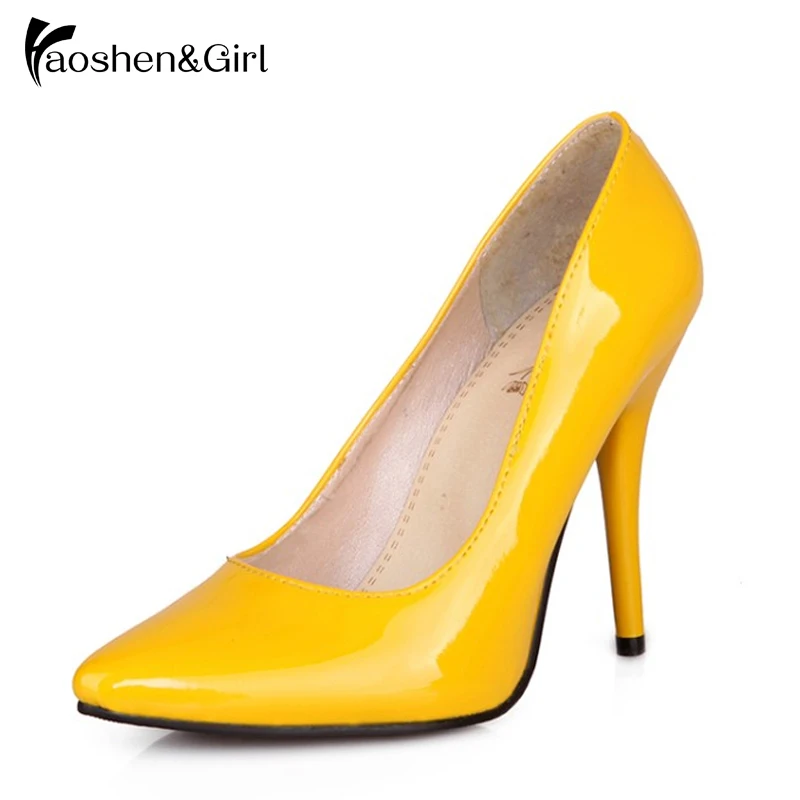 Goede Big Size 30 48 Vrouwen Stiletto Hakken Zwarte Pumps Hoge Hak Puntige Teen Sexy Schoenen Dames Partij Schoenen Merk vrouw Talon Femme 797