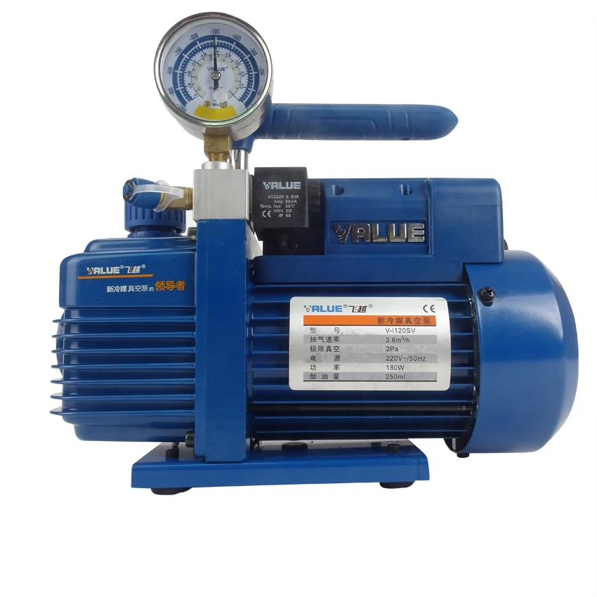 New refrigerant vacuum pump suitable R410a,R407C,R134a,R12,R22