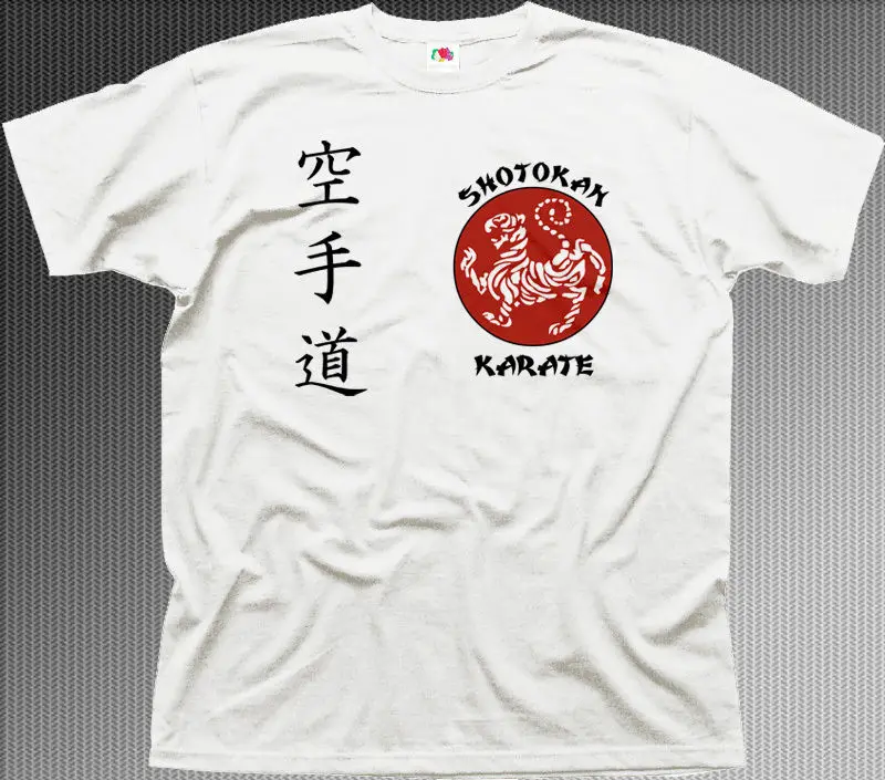 Shotokan Karate Martial New Men's Fashion Cotton Short sleeve Round