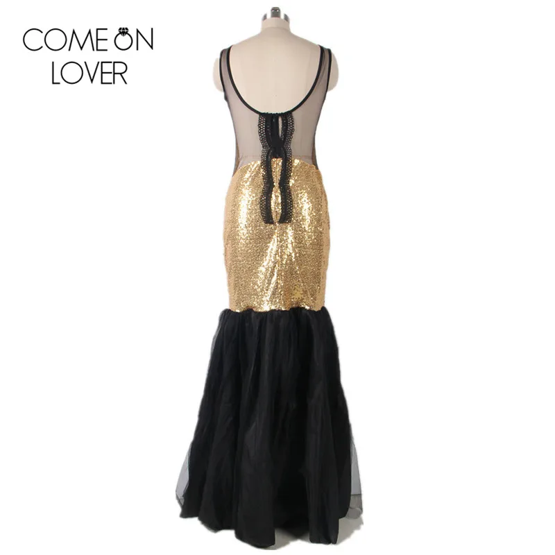 RE80196 Comeonlover хит продаж женское платье макси специальное с блестками Новое