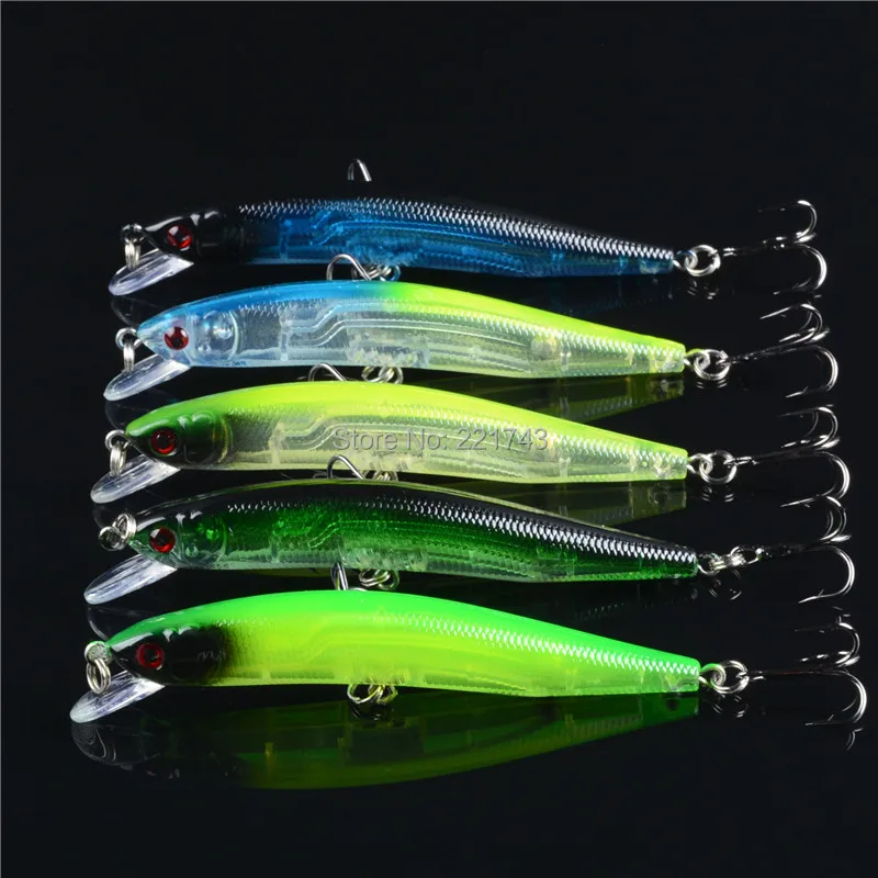 30 шт./лот рыболовные приманки жесткие приманки 30 цветов микс Minnow Lure и VIB Bait Crankbait пластиковые рыболовные снасти Pesca