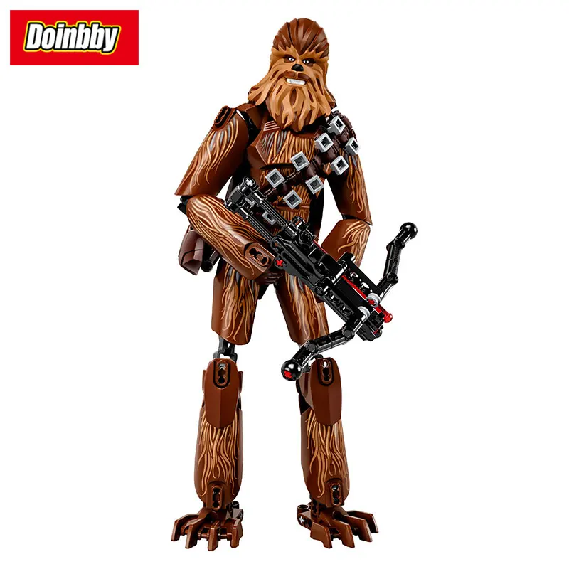 

KSZ 324 The Last Jedi Chewbacca Figure Building Block Toys 179Pcs Compatible with Star Series Wars VIII Movie