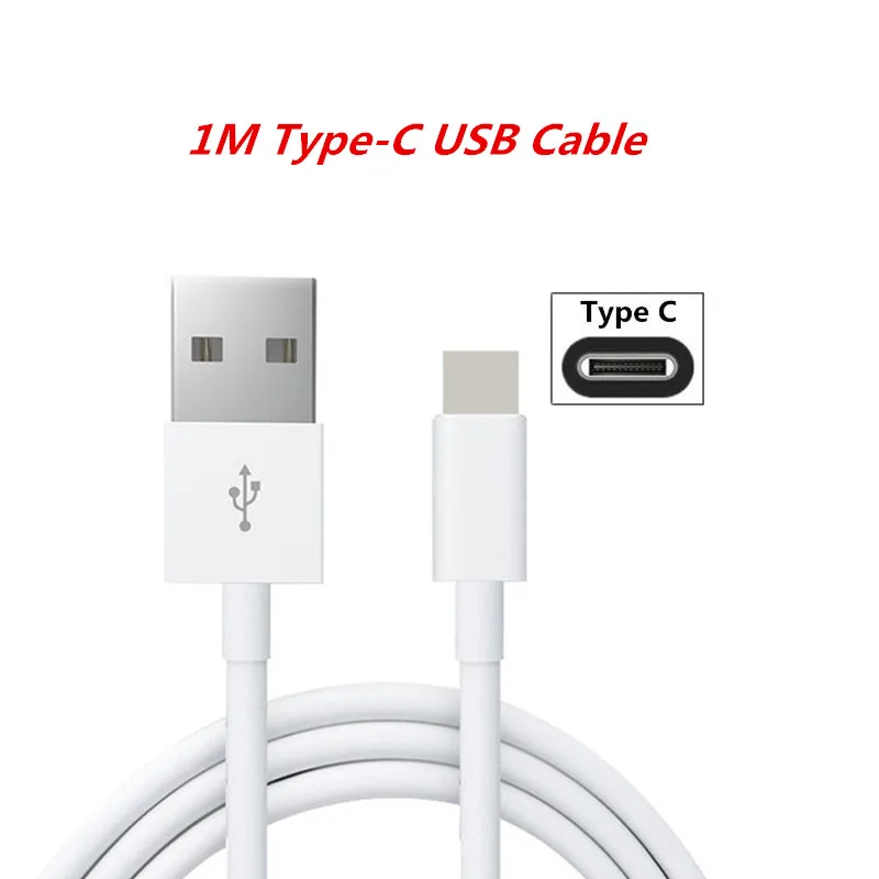 Высококачественное настенное зарядное устройство USB для zte Axon 10 9 pro7mini Nubia M2 Lite N1 N2 N3 Z11 Z9 Z17 Z18 mini - Тип штекера: 1M Type-C USB Cable
