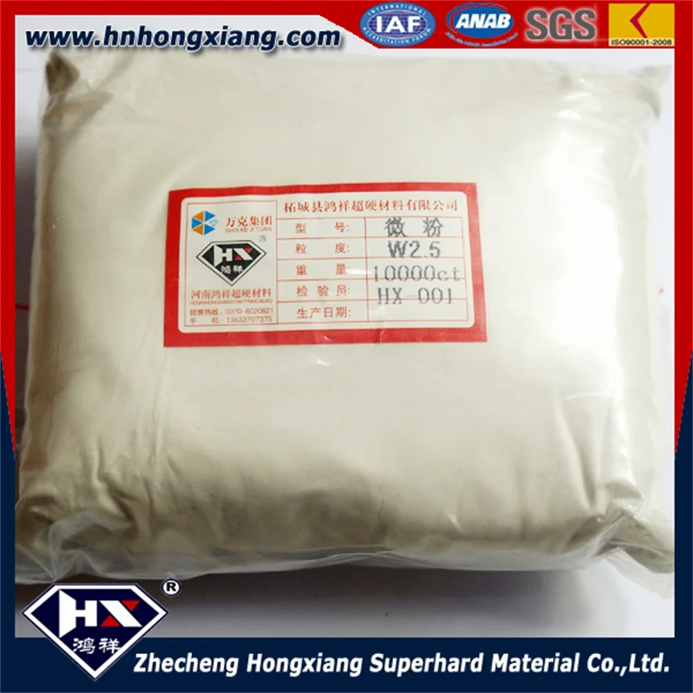 Diamond dust powder synthetic diamond for polishing metal W0.5 w60