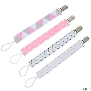 

Drop Ship&Wholesale 4Pcs Baby Pacifier Dummy Clip Nipple Holder Kids Pacifier Clips Soother Holder May06