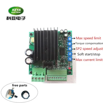 

over current protection forward reverse 0-10v signal control 24v 10A dc pwm motor speed controller DC24-48RT10BL