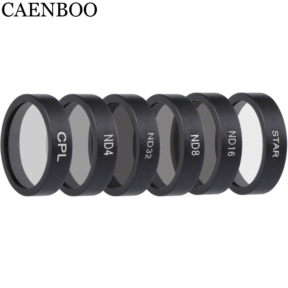 CAENBOO Дрон фильтры ND4 8 16 32 нейтральная плотность CPL полярные Фильтры объектива