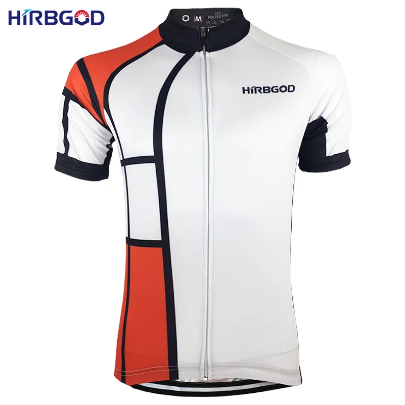 HIRBGOD Мужская футболка для велоспорта с коротким рукавом новейший стиль синяя одежда для велосипеда летняя одежда для велоспорта Топ рубашка, HK130 - Цвет: HI421