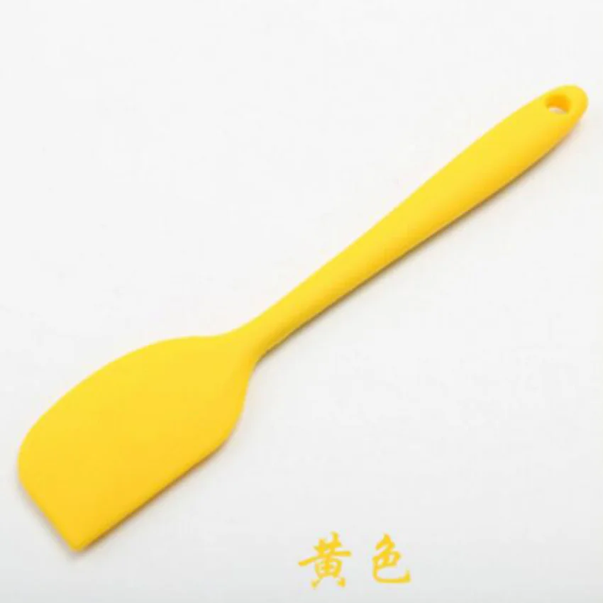 Yellow Инструменты для торта силиконовый крем масло торт шпатель скребок для смешивания теста кисточка, мешалка для масла щетки для выпечки инструмент для выпечки Кухонные Принадлежности - Цвет: Yellow