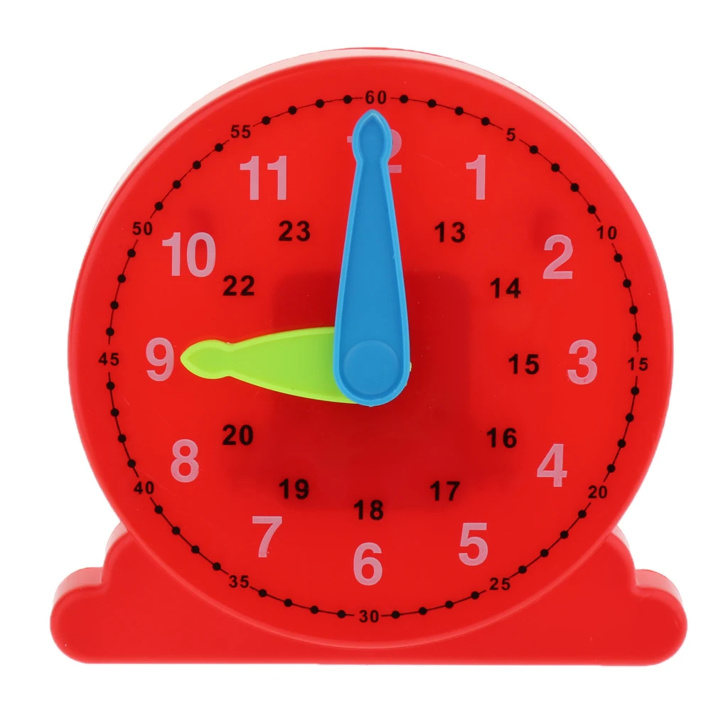  Children Teaching Clock Educational Learning Time & Number Puzzles - Kids School Classroom Teachers Supplies