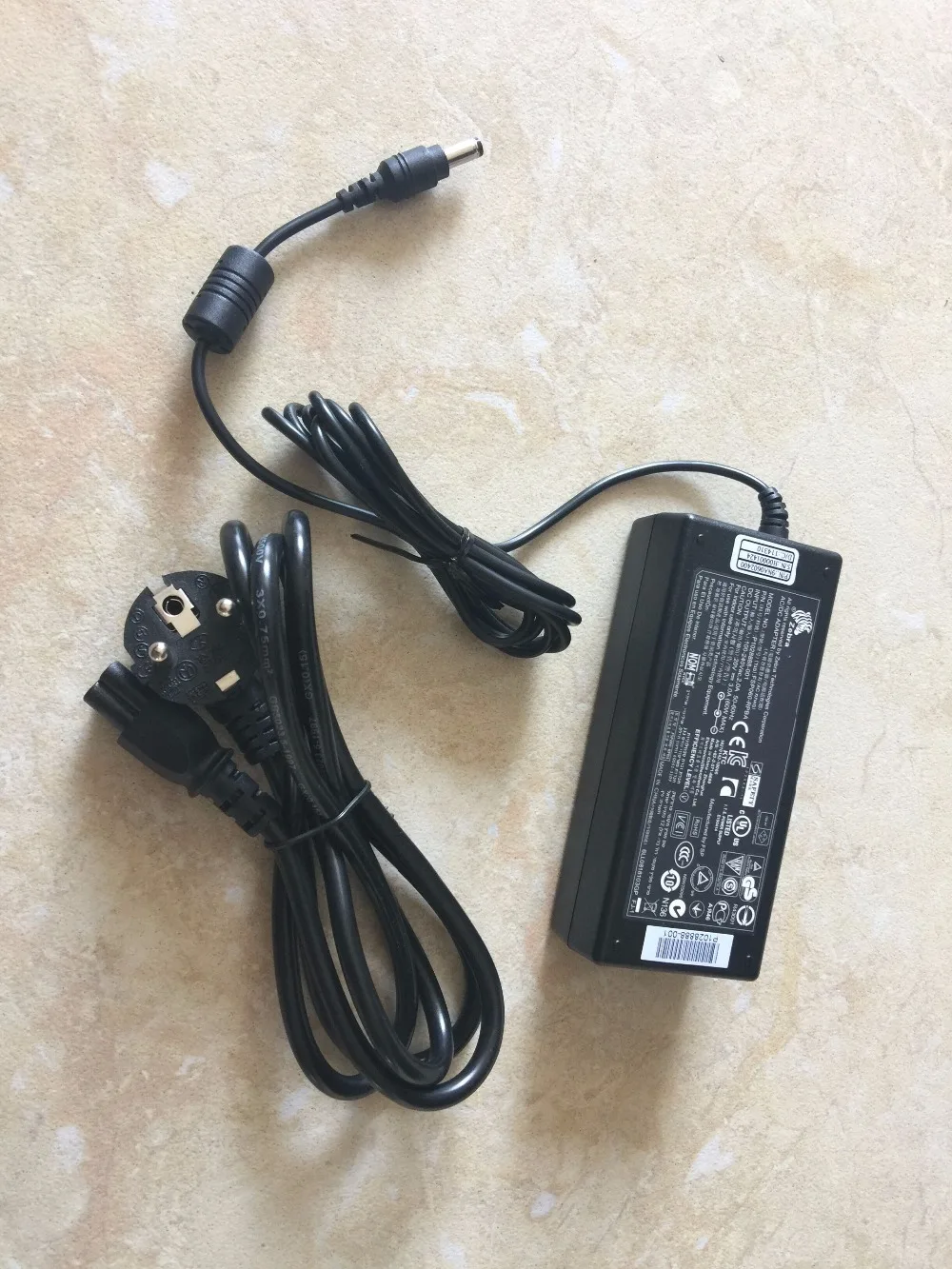 Original power supply for Zebra LP 2824 to bring European power supply
