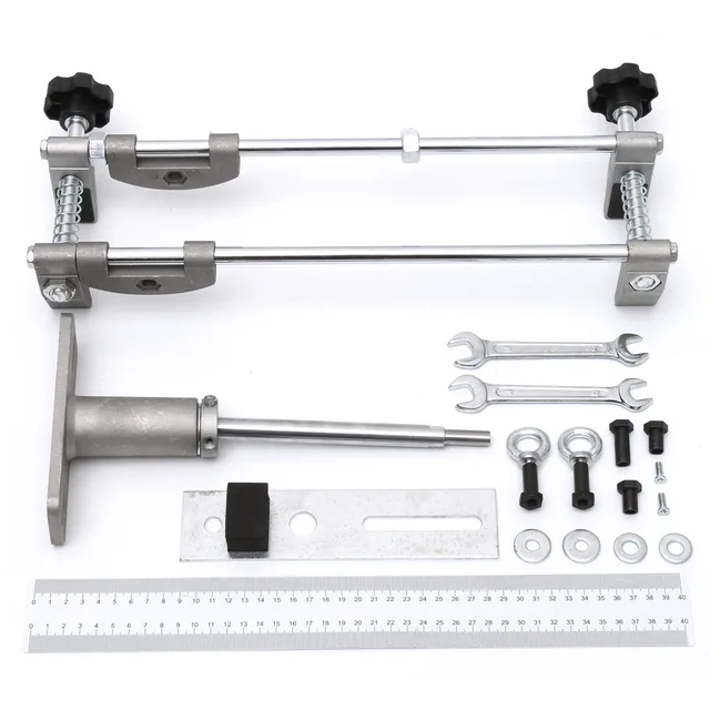 Professional Locksmith Woodworking Door Lock Mortiser Kit Hole Saw Opener Installation Mortising Jig Tool Maintenance Set