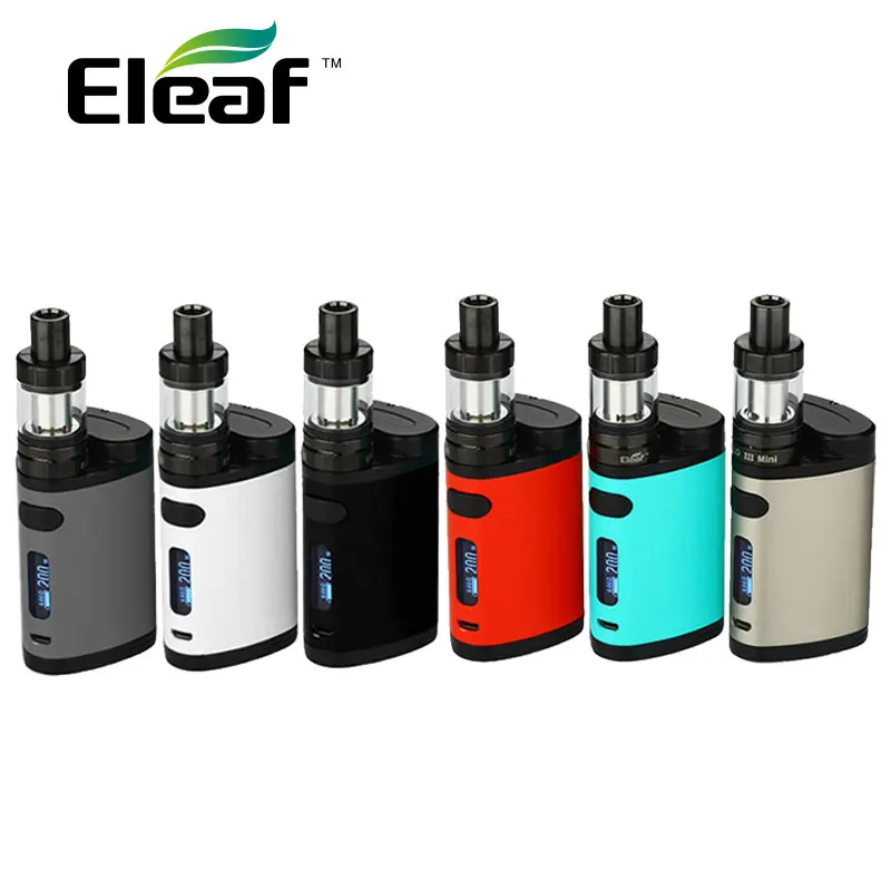 Оригинальный набор вейпа Eleaf Pico 200 Вт с 2 мл мини атомайзером MELO 3 0 3/0 5 Ом катушка EC