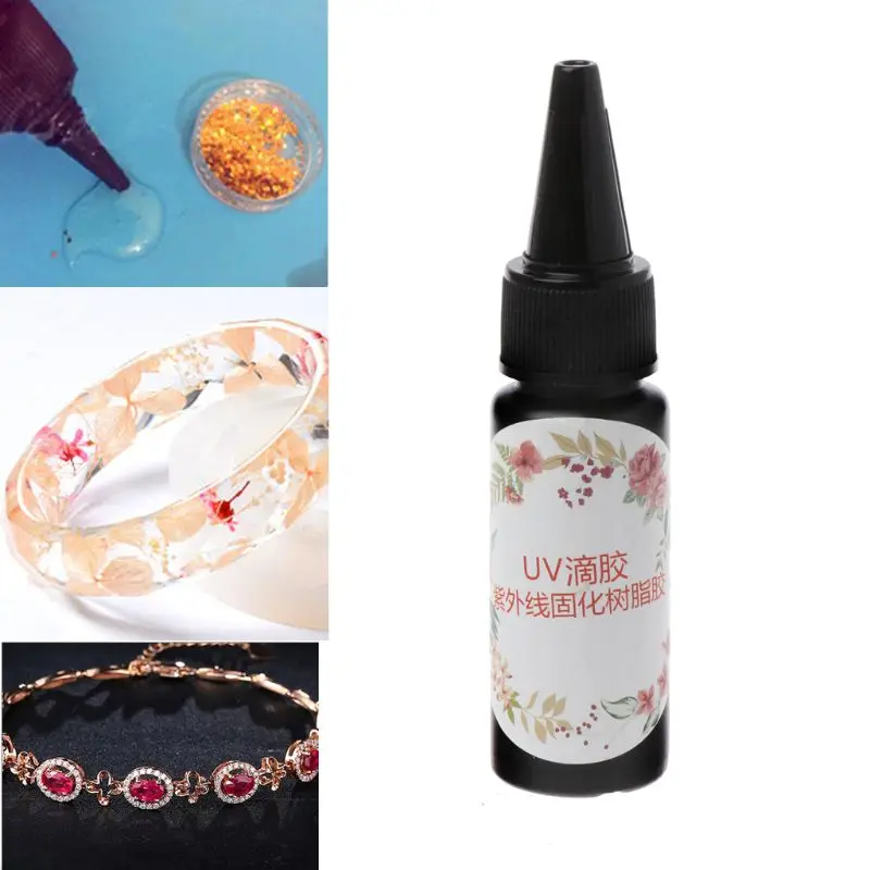 30g Hard UV Glue Transparent Ultraviolet Curing Resin Casting For