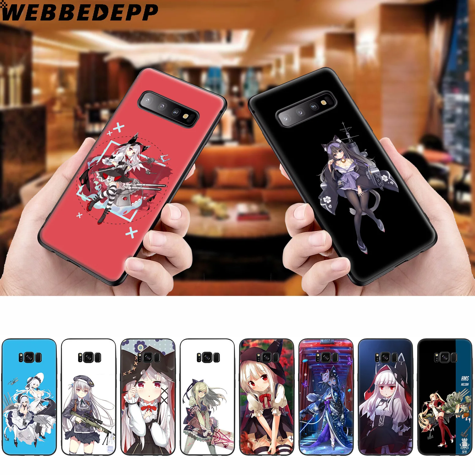 WEBBEDEPP мягкий чехол для Samsung Galaxy S10 S10e S9 S8 Plus S7 S6 Edge &amp J6 2018 Note 10 9 8 |