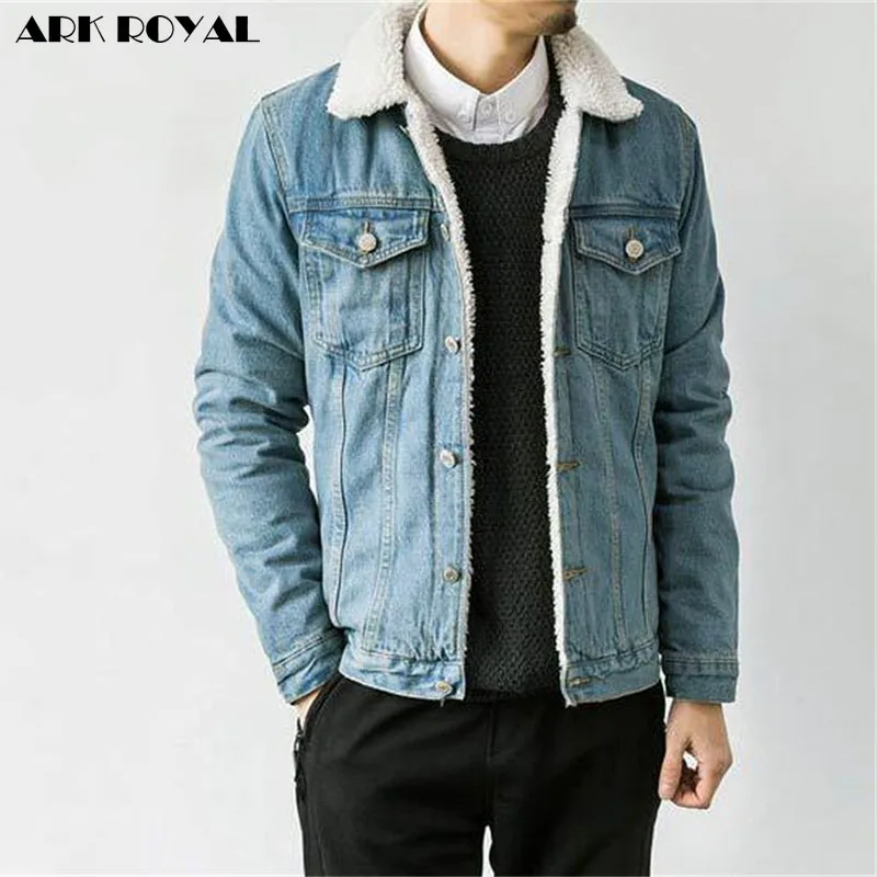 Buy 2018 Autumn and Winter Men Casual Denim Jacket